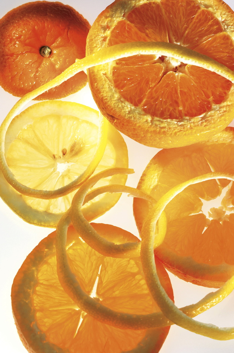 healthy Eating, shell, still life, orange color, juice, slice, studio shot, 2K, orange, group of objects, freshness, no people, cross section, white background