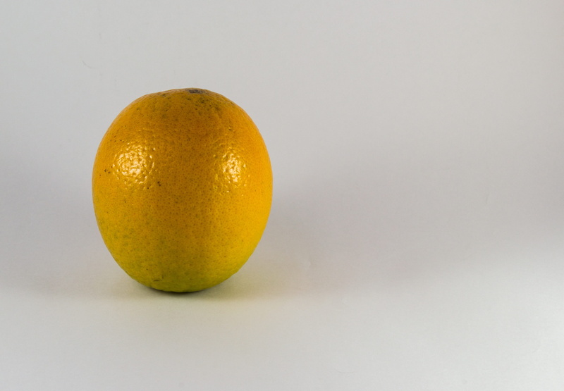 healthy lifestyle, orange, lemon, healthy eating, citric, simplicity, vitamin, copy space, 4K, Orange, cut out, yellow, citrus fruit, white background