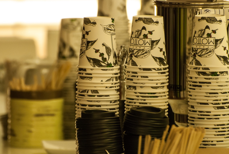 black, indoors, blur, art and craft, cups, creativity, pattern, 2K, coffee shop, still life, white, choice, communication, retail display, focus on foreground