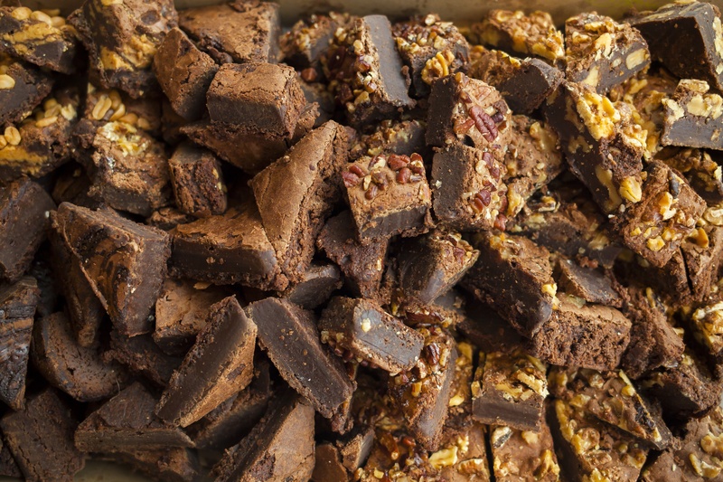 rough, no people, abundance, fudge, sugar, treat, bars, de, 5K, textured, chocolate, dessert, temptation, tasty, bakery, backgrounds, close-up, high angle view