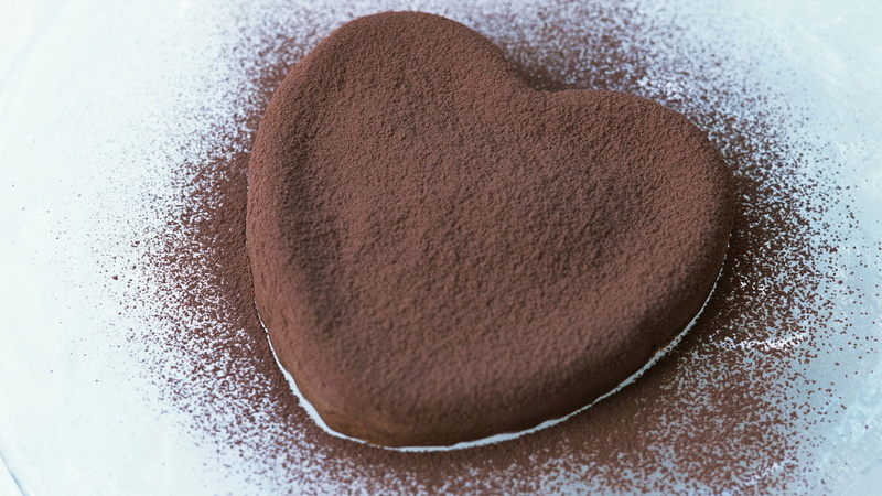 food, brown, form, heart shape, cocoa, temptation, freshness, close-up, indoors, sweet, backgrounds, cookie, positive emotion, indulgence, baking, still life