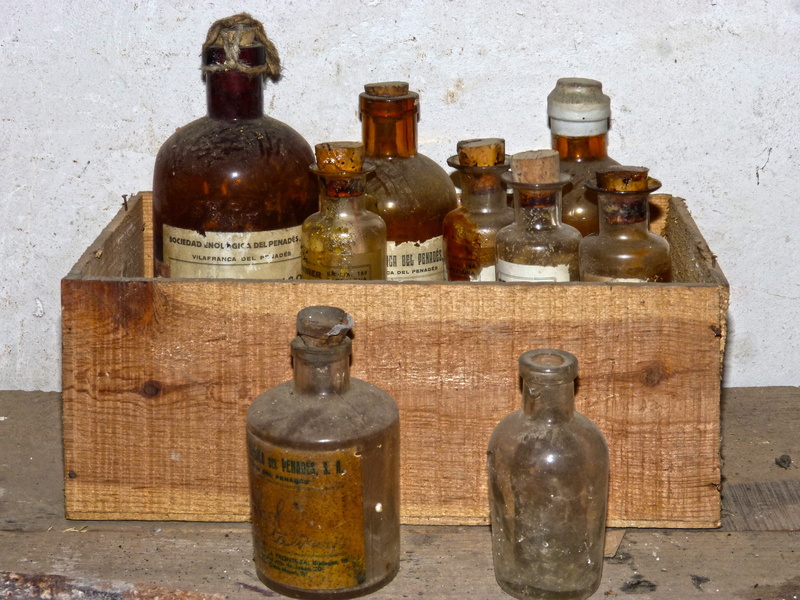 transparent, medicine, close-up, antique, vintage, old-fashioned, alternative medicine, side by side, wall - building feature, healthcare and medicine