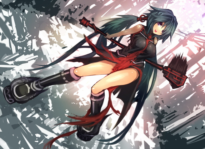 twintails, hair, original, 720P, mamuru, long, tagme
