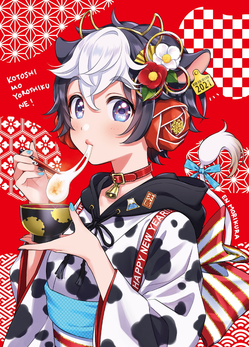 cowgirl, anime, anime girls, original characters, cow girl, Morikura En, New Year, 720P, vertical