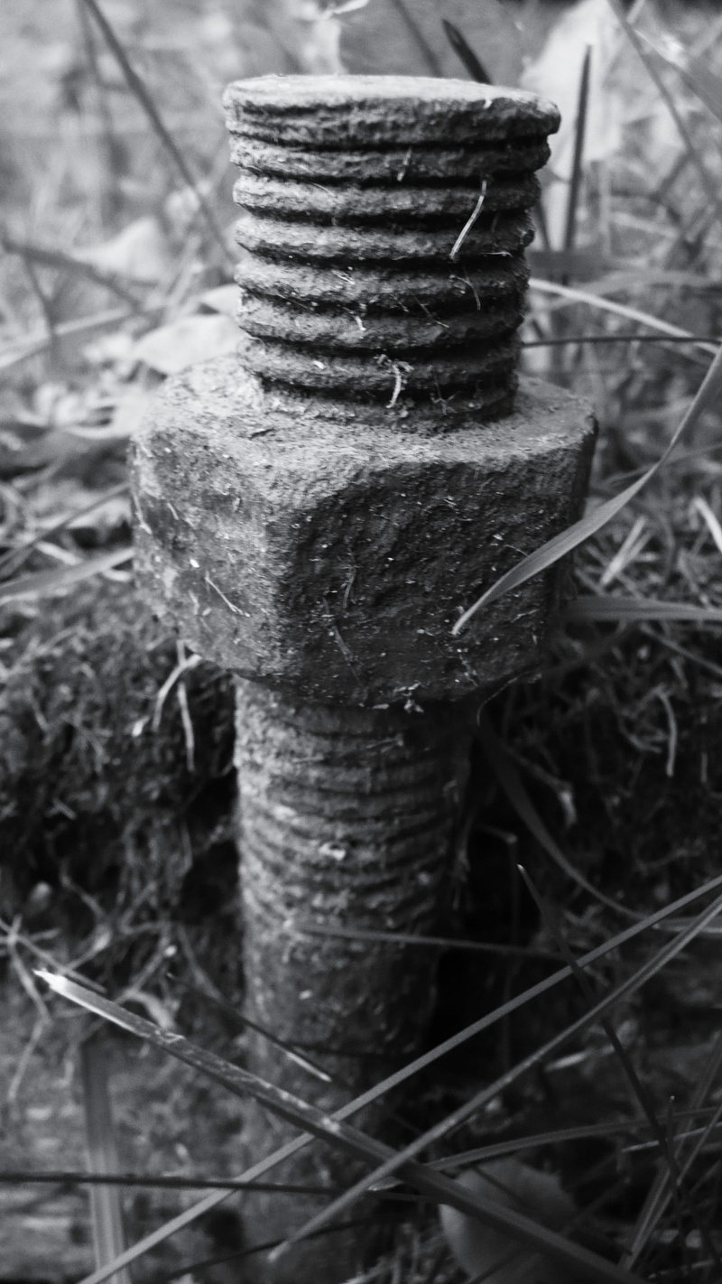 run-down, damaged, rust, mechanic, land, deterioration, iron, metal, nut - fastener, industrial, bolt, old, grass, industry, close-up, rusty, steel, no people