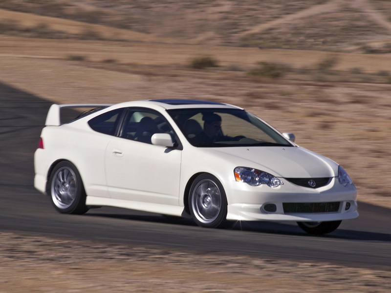white, rear view, style, nature, rsx, cars, speed, 1080P, acura