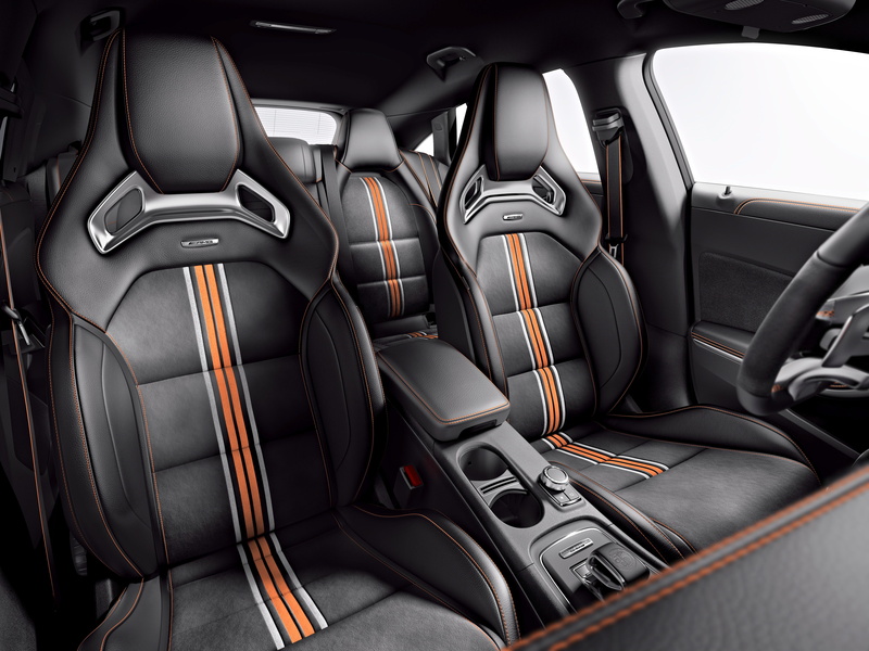 4K, 2015, CLA 45, AMG, Orange Art, X117, Mercedes, Shooting Brake