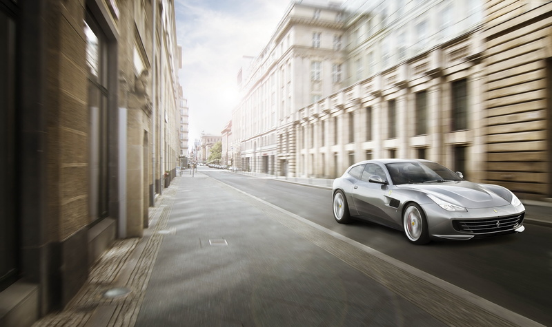 Shooting brake, Ferrari GTC4lusso T, silver, 4K, paris auto show 2016