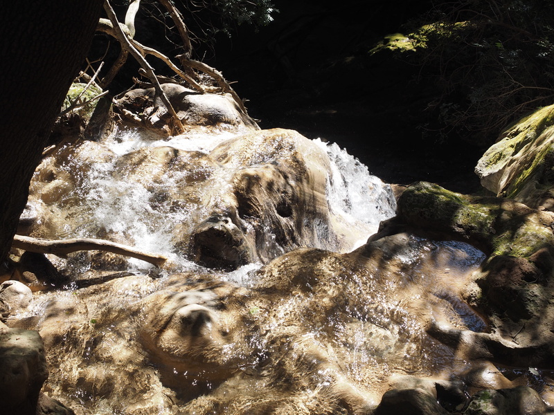 salt des freu, Mallorca, flowing water, water, sunlight, coanegra, Waterfall, outdoors, beauty in nature, gorge, rock, day, motion, rock formation, valley of orient
