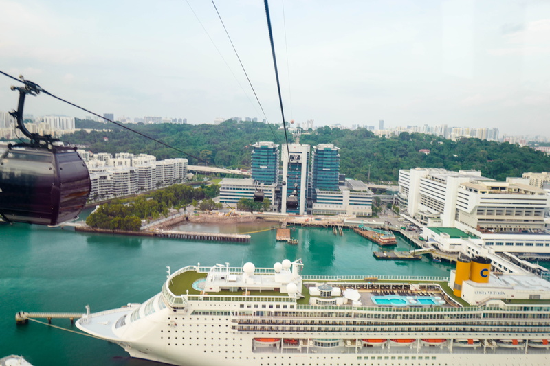 nautical vessel, office building exterior, mode of transportation, architecture, ocean, moored, city, sentosaisland, view, harbor, nature, sentosa, travel
