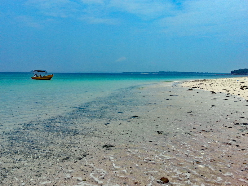no people, mode of transportation, day, outdoors, pacific, island, vacations, beauty in nature, scenics - nature, beach, sea, coastline, holiday, boot