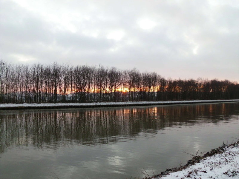sky, nature, scenics - nature, wasser, water, beauty in nature, lake, outdoors, tree, plant, reflection lake, no people, sonnenuntergang, 4K, idyllic
