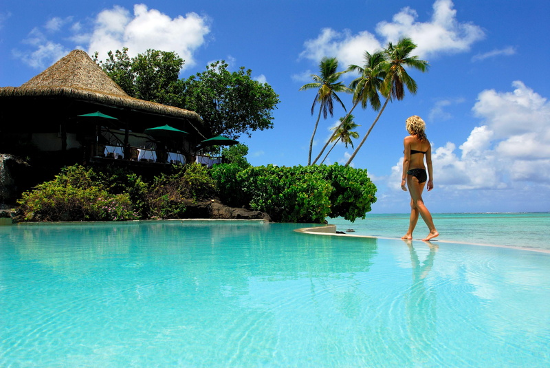 women, set, french, resort, s, island, aitutaki, black, swimming, polynesia, girl, south, blue, bikini, exotic, pacific, paradise, aqau, beach, 5K