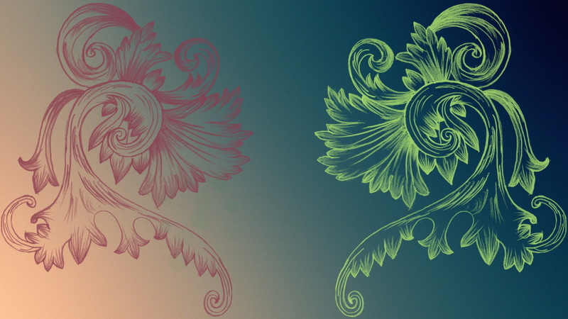 Colores, 1080P, Flores, abstracto, vector