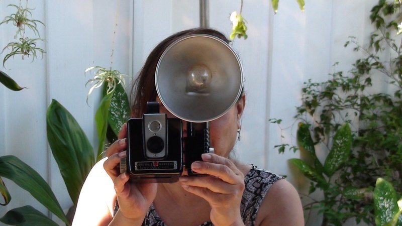 1080P, lifestyles, female, activity, technology, vintage, adult, fun, photographic equipment, digital camera, plant, headshot, photographer, fashion, photographing