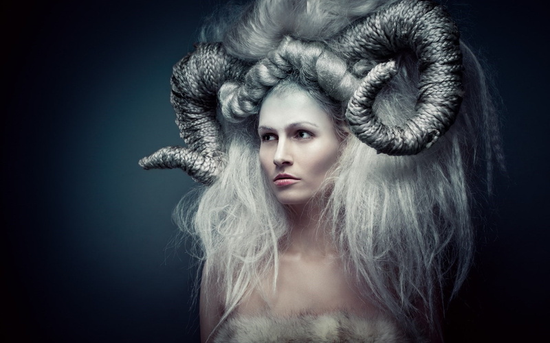 makeup, 500px, women, model, Martin Strauss, long hair, 720P, fantasy girl