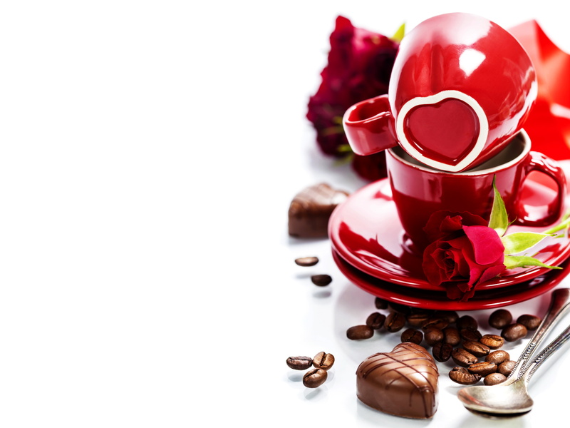 Food, still life, gourmet, coffee Bean, Candy, photo, flowering plant, food and drink, table, rose, ceramic, white, flower, refreshment, crockery, cafe