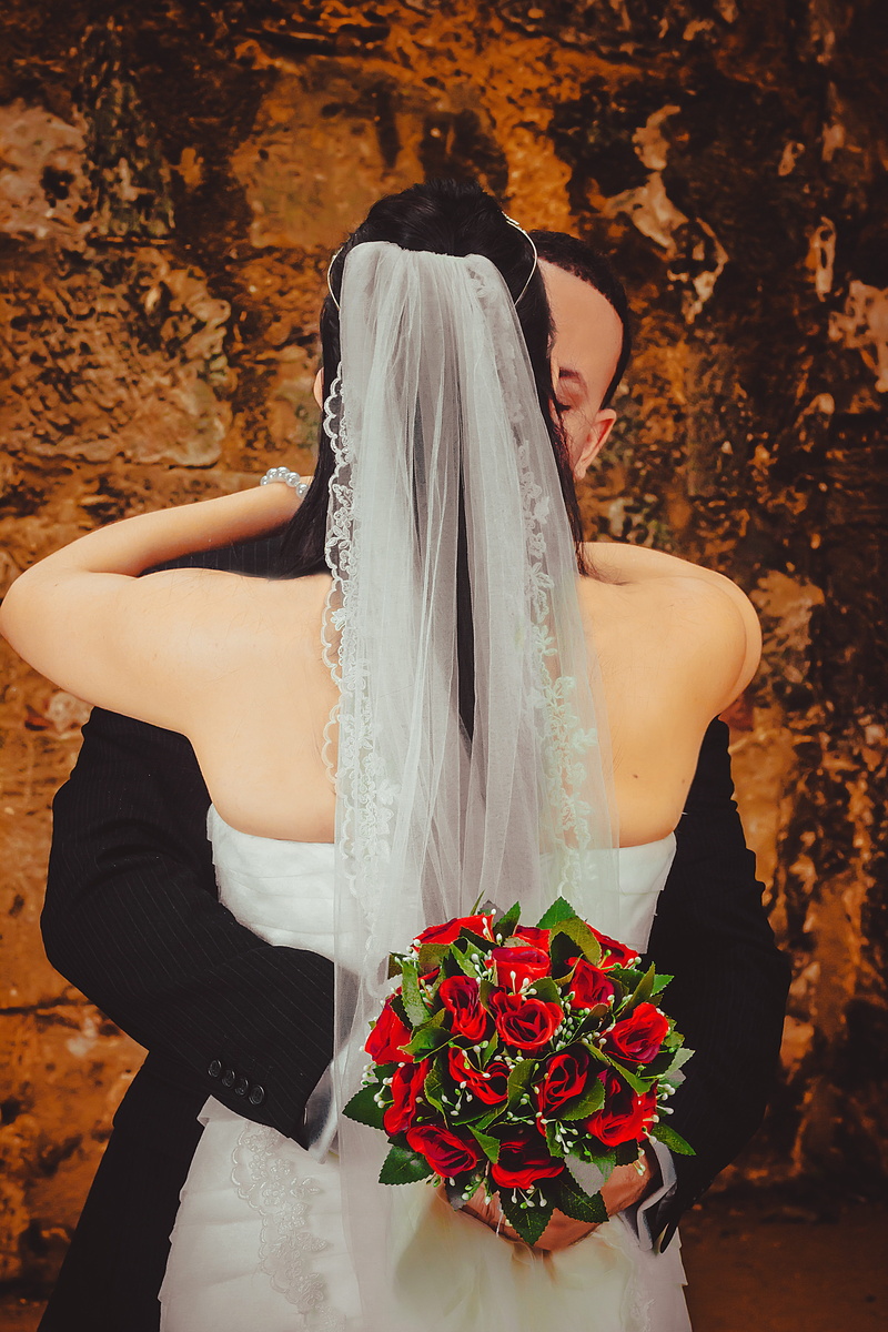 smile, beautiful, sponge cake, brown, grooms, park, one person, forest, wall, sunny, bride, wedding dress, newly married, ceremony, bella, landscape, happy couple