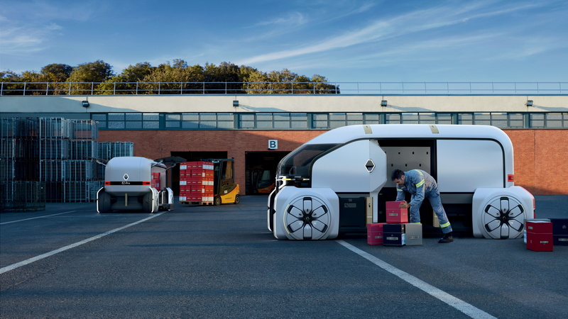 Renault EZ-PRO, 5K, 5K, electric cars
