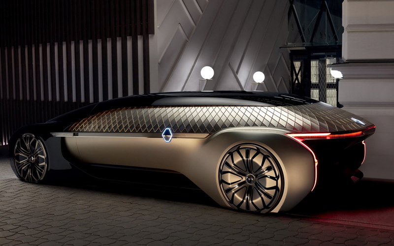 motor vehicle, convertible, illuminated, no people, ez, land vehicle, renault, 4K, luxury, mode of transportation, indoors, city, transportation, architecture