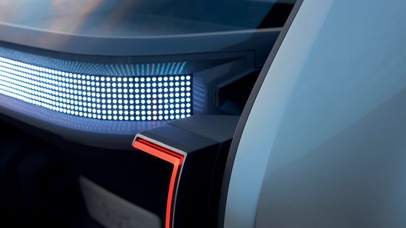 4K, LED lights, Renault EZ-GO, Modern car, 4K