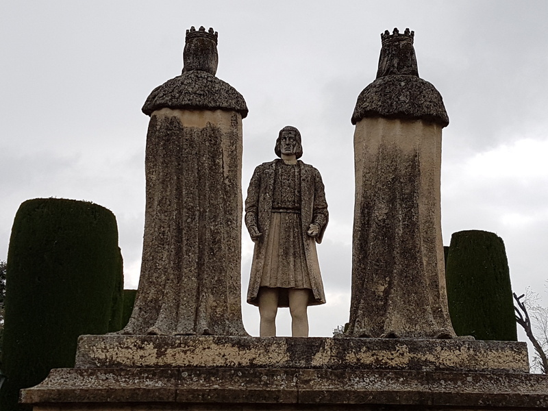 art and craft, religion, stone material, spirituality, spain, place of worship, representation, travel, no people, the past, sculpture, colon, human representation