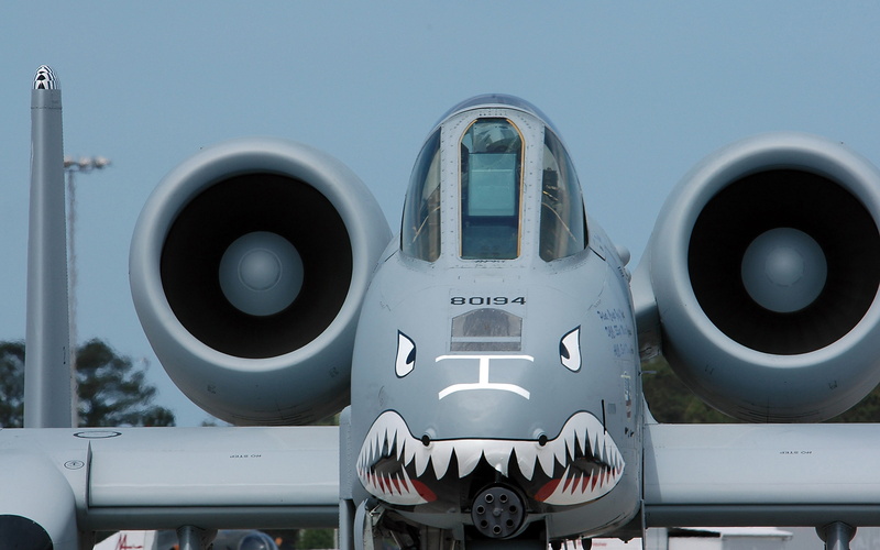 aircraft, 3000x1875 px, Chain Guns, closeup, 2K, Fairchild A, Cannons, Military Aircraft