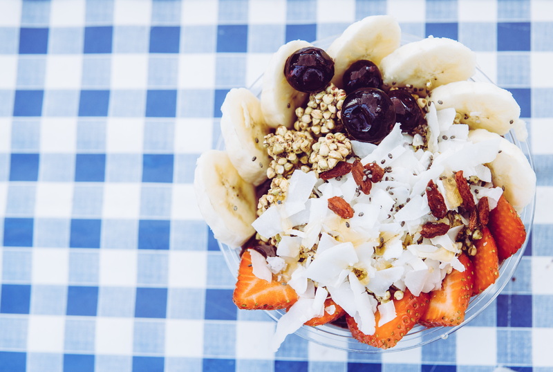 food and drink, healthy, goji, snack, freshness, exotic, temptation, ready-to-eat, dairy product, close-up, fruit, smoothie, acai bowl, 5K, coconut, ice cream