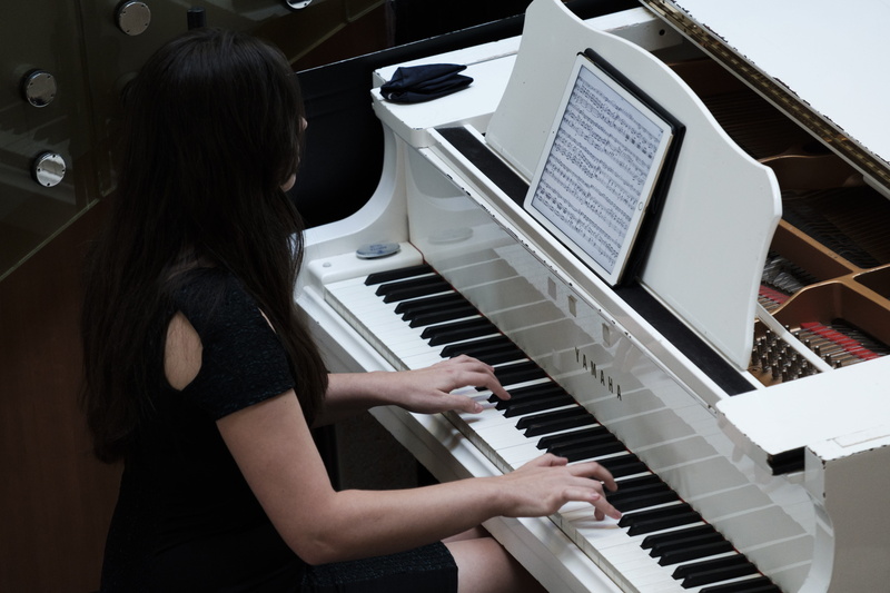 instrument, piano, one person, wing, artist, young women, hands, keyboard, 5K, skill, musician, musical equipment, piano key, pianist, lifestyles, play