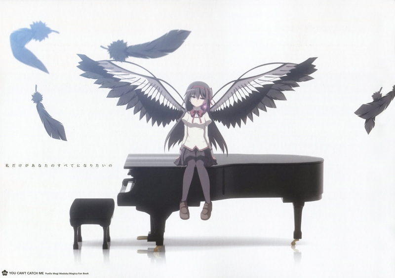 catch, wings, akemi, bell, magica, piano, can 039 t, black, izumi, madoka, homura, grand, 1080P, shoujo, mahou