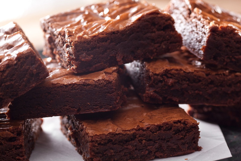 Brownie, Food, 1080P