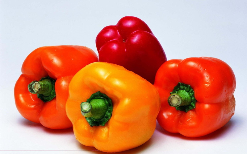 bell, 1920x1200, photography, 1080P, pepper, red, peppers
