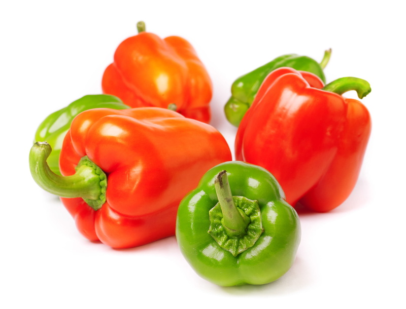 bell pepper, eating, wellbeing, raw, paprika, 2K, no people, sweet, juicy, close-up, pepper, nutrition, cut out, closeup, chilli, white, white background