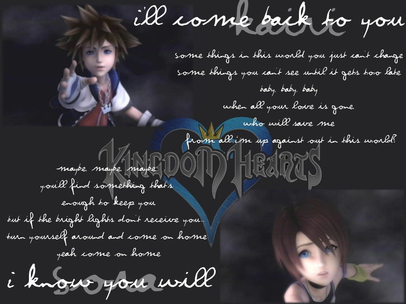 hearts, 480P, Video Games, kingdom, art, kairi, video, games, hd, x, sora, Kingdom Hearts