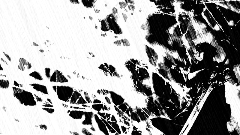 anime, hd, final, 1080P, video games, bw, fantasy