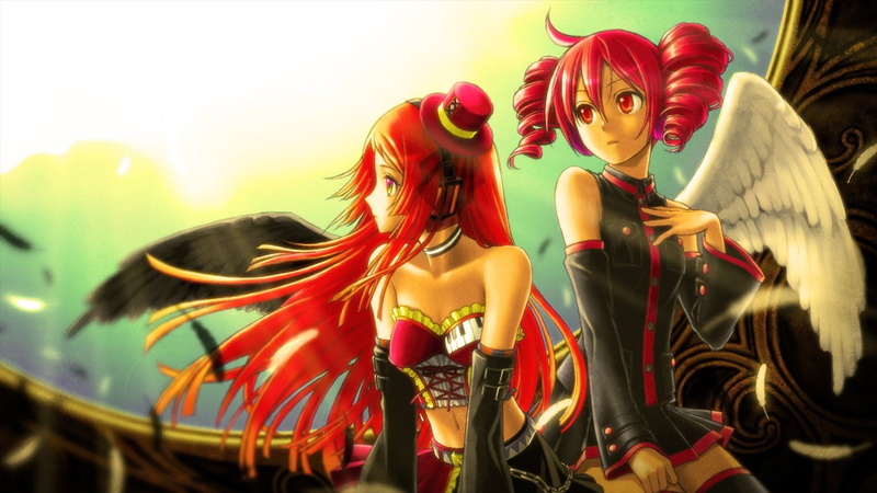 ritsu, teto, sleeves, detached, utau, kasane, namine, 720P, anime