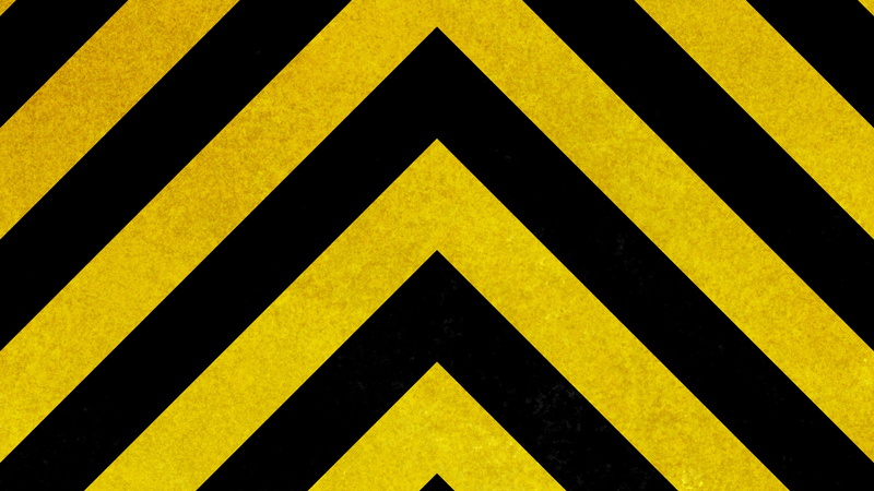 warning signs, 4K, hazard, vector
