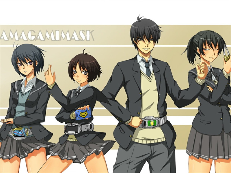 Nanasaki Ai, 720P, togetherness, adult, creativity, arts culture and entertainment, technology, standing, women, three quarter length, males, Tsukahara Hibiki