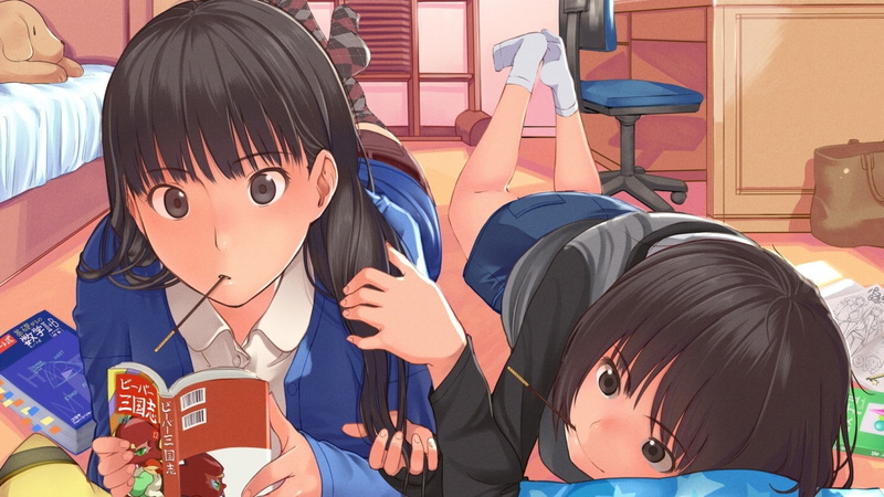 anime girls, Tachibana Miya, Ayatsuji Tsukasa, Amagami SS, 1080P