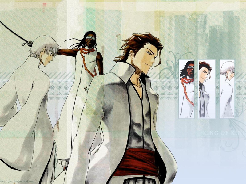 Bleach, Sōsuke Aizen, 720P, Gin Ichimaru, Kaname Tosen