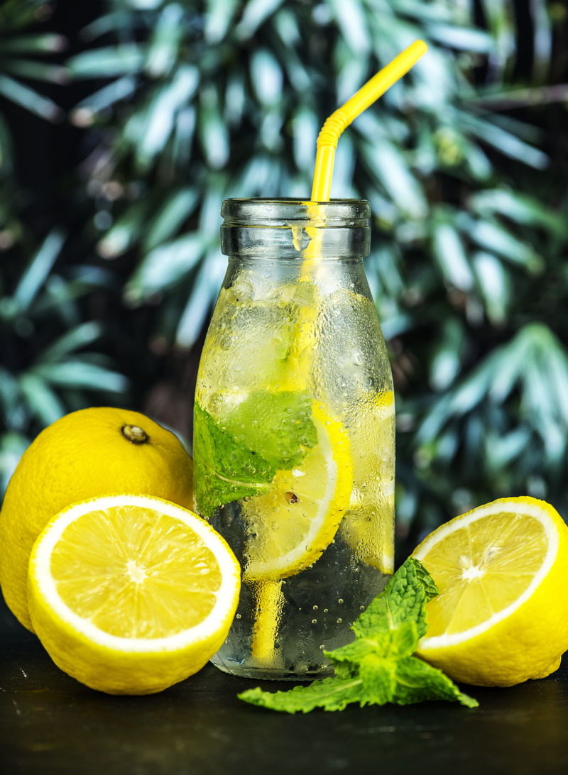 fruit, closeup, beverage, food, detox water, flavored, ingredients, herb, juice, drinking glass, fresh, drinking straw, freshness, food photography, healthy