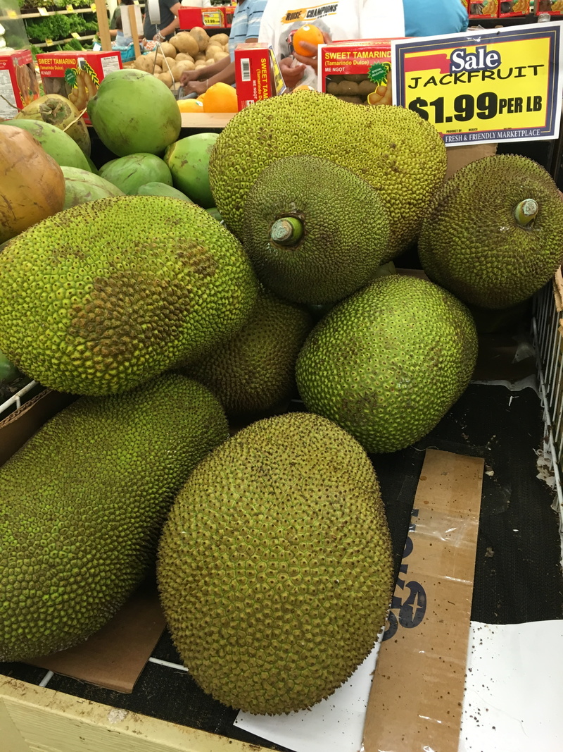 wellbeing, thailand, day, green color, healthy eating, 4K, jackfruit, plant, still life, fresh, freshness, abundance, food, sweet, close-up, asia, no people