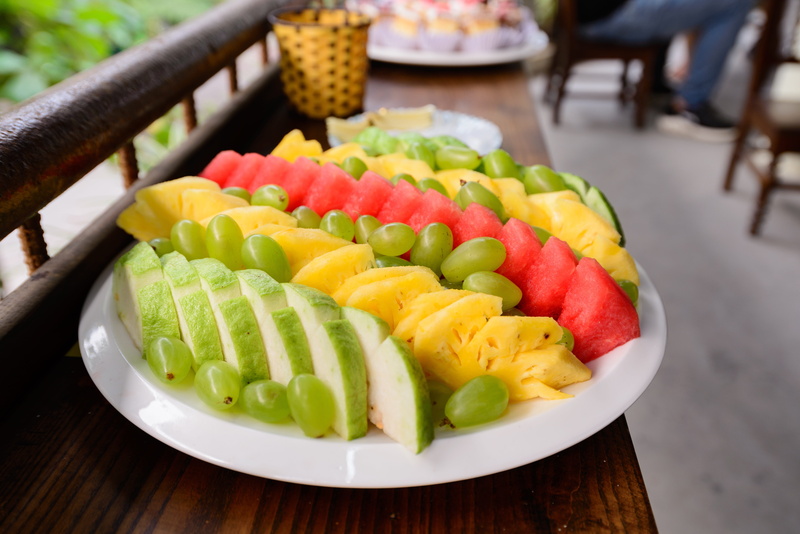healthy eating, focus on foreground, choice, sweetcorn, variation, slice, food, pineapple, watermelon, temptation, 5K, tropical fruit, guava fruit, food and drink