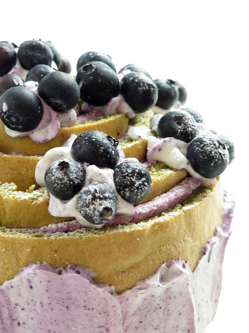 2K, no people, hydrangea, cake, roll cake, still life, blueberry, Sweet, snack, Cake, Suites, berry fruit, variation, food and drink, food, close-up, Dessert
