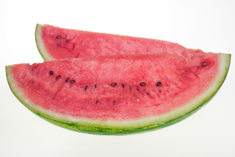 eatinghealthy, white background, vitamin, diet, juicy, white, slice, nutrition, watermelon, close-up, refreshment, ripe, sweetfood, healthy eating, chopped