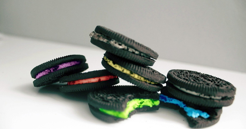 black color, man made, sport, variation, multicolor cookies oreo background, close-up, shoe, textile, no people, wheel, choice, pair, green color, selective focus
