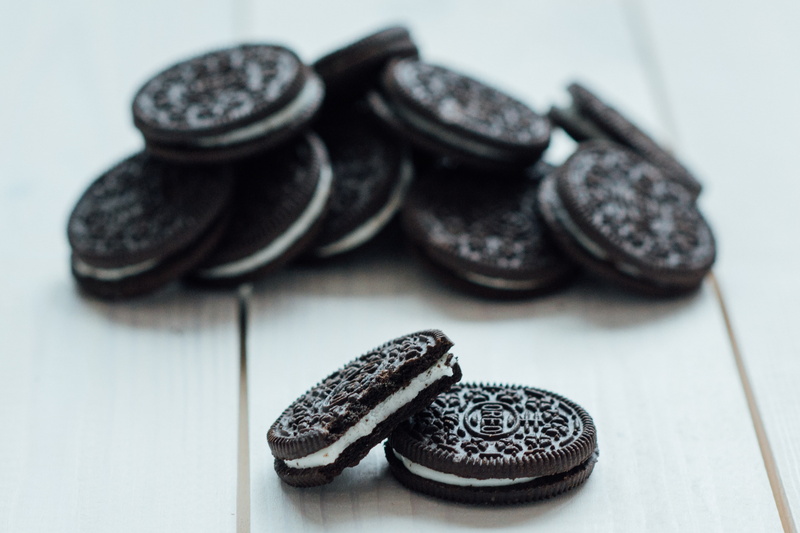 cream, oreo, 2K, chocolate, cookie, biscuit, dessert, Food
