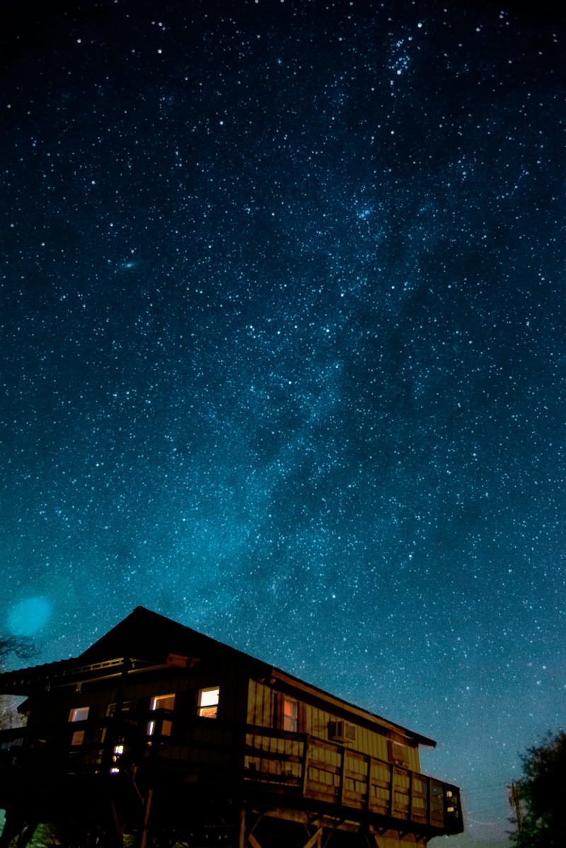 scenics - nature, building exterior, nature, space, beauty in nature, outdoors, louisiana, milky way, night, pecan island, star, stars, astrophotography