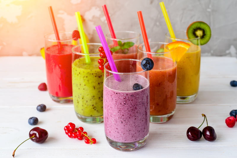 5K, kiwi, fruit, Breakfast, smoothies, cherry, berries, drinks