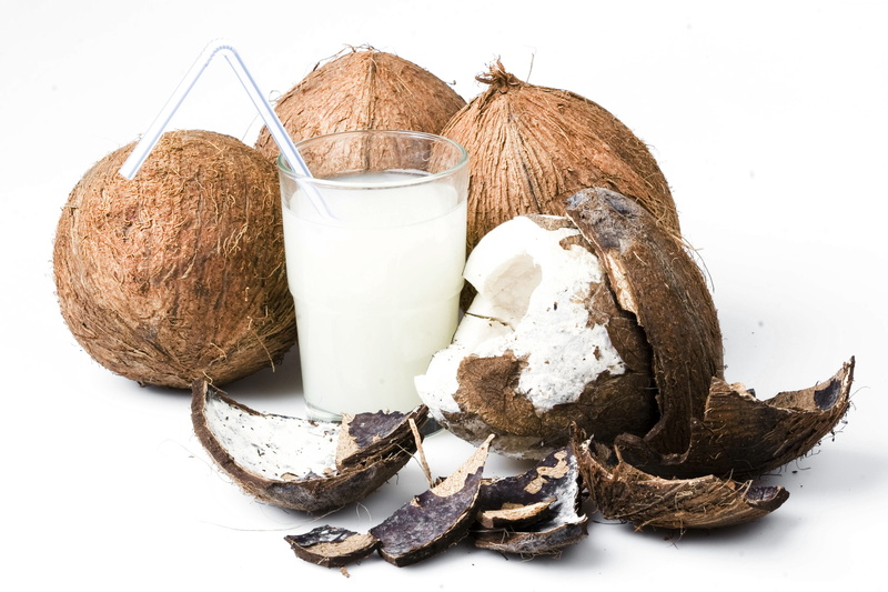 4K, coconut milk
